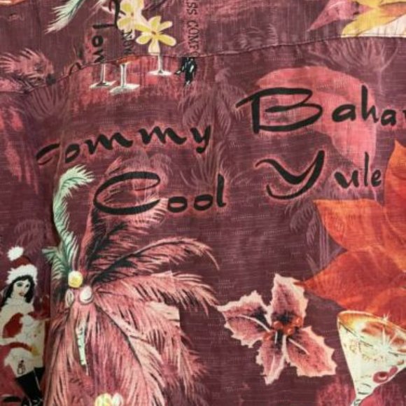 Christmas Tommy Bahama Shirt Size S - Picture 4 of 4